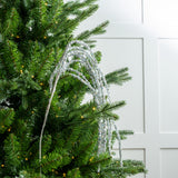 18" Hanging Glitter Branch