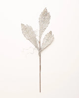 33" Silver Glitter Fancy Diamond Spray