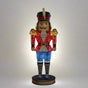 6 FT Red Nutcracker With LED Lights