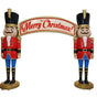 11 FT Merry Christmas with Nutcrackers Arch