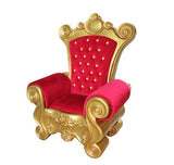 5 FT Red & Gold Santa Chair