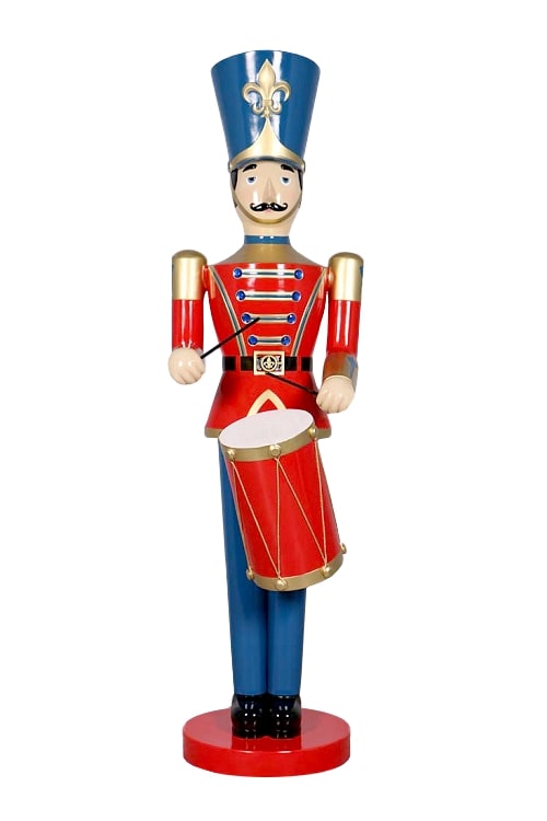 9 FT Red & Blue Soldier With Drums