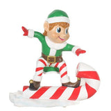 3 FT Elf On Candy Cane