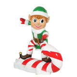 3 FT Elf On Candy Cane