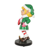 3 FT Elf Girl With Candy Cane