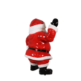 4.5 FT Santa Claus Waving With Black Gloves