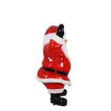 4.5 FT Santa Claus Waving With Black Gloves