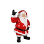 4.5 FT Santa Claus Waving With Black Gloves
