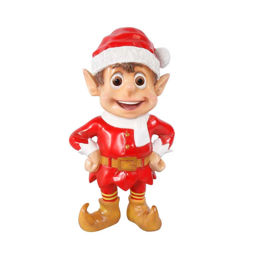 3 FT Red Standing Santa Elf