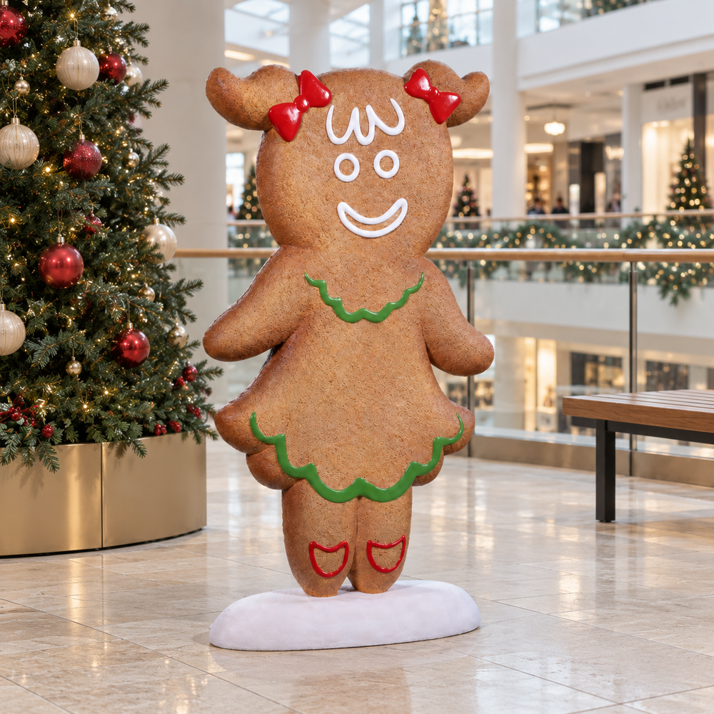 3.5 FT Gingerbread Girl
