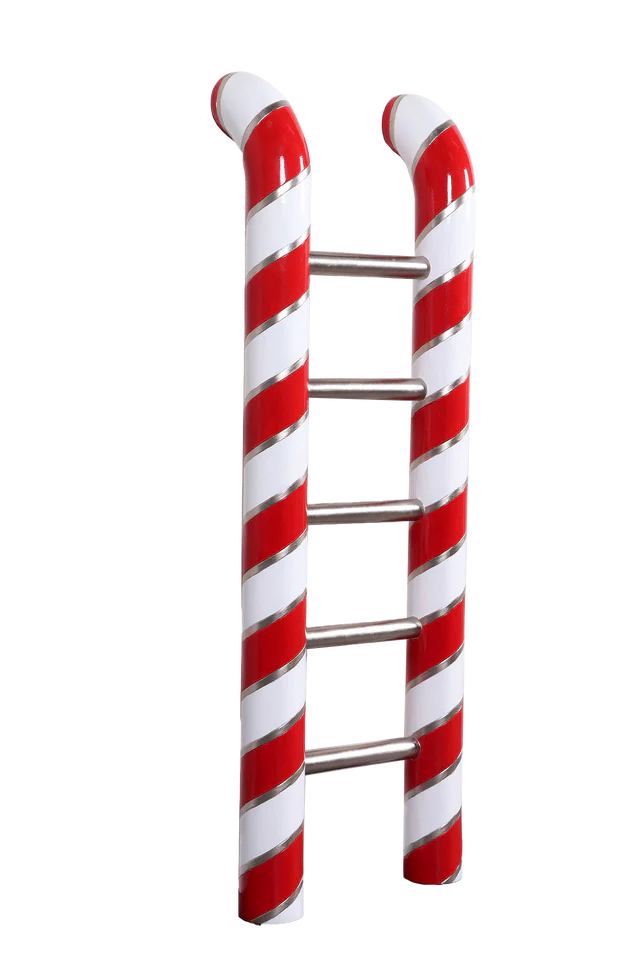 4 FT Candy Cane Ladder