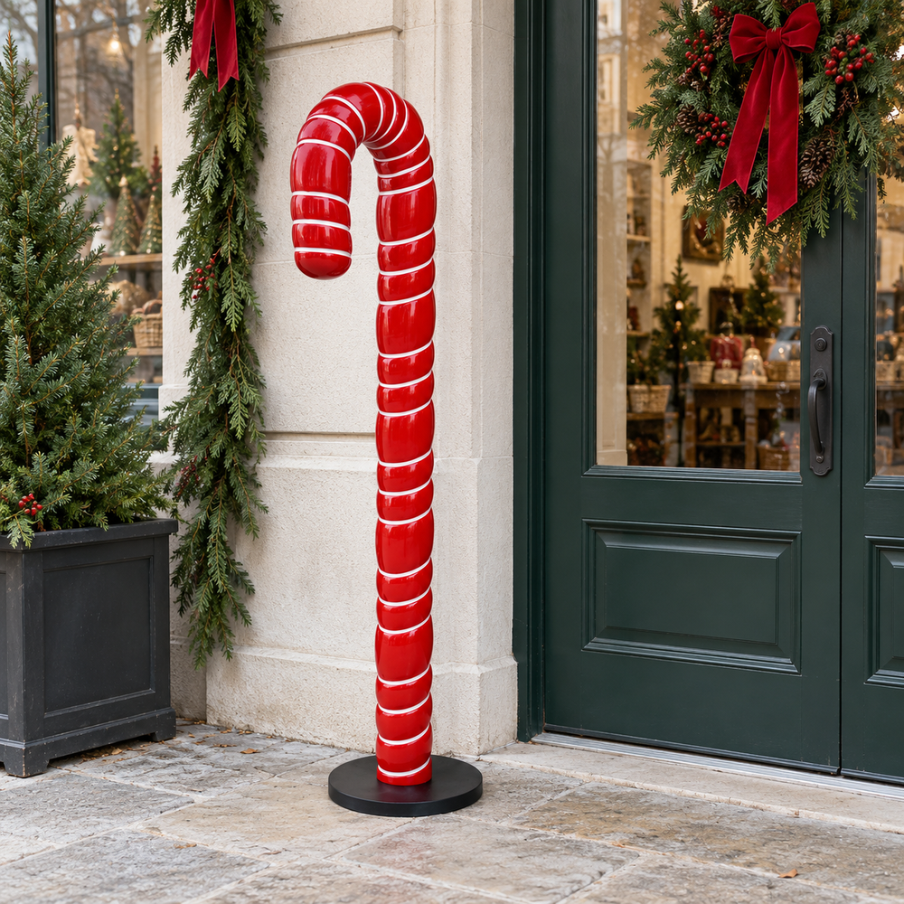 6 FT Standing Candy Cane