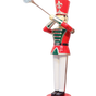 9 FT Red, White & Green Toy Soldier With Trumpet