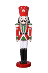 6 FT Red White & Green Nutcracker