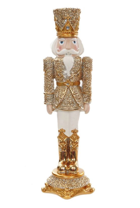13" Gold Nutcracker