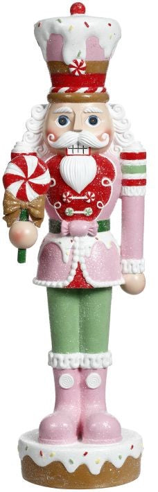 18" Gingerbread Lollipop Nutcracker