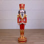 6 FT Red & Gold Nutcracker With Multicolor LED Lights & Music