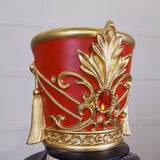 6 FT Red & Gold Nutcracker With Multicolor LED Lights & Music