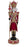8 FT Red & Gold King Nutcracker with Music & Multicolor LED Lights