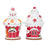13" Candy Gingerbread House Assorted