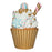 3.3 FT Pink & Blue LED Candy Sprinkled Cupcake Battery Operated