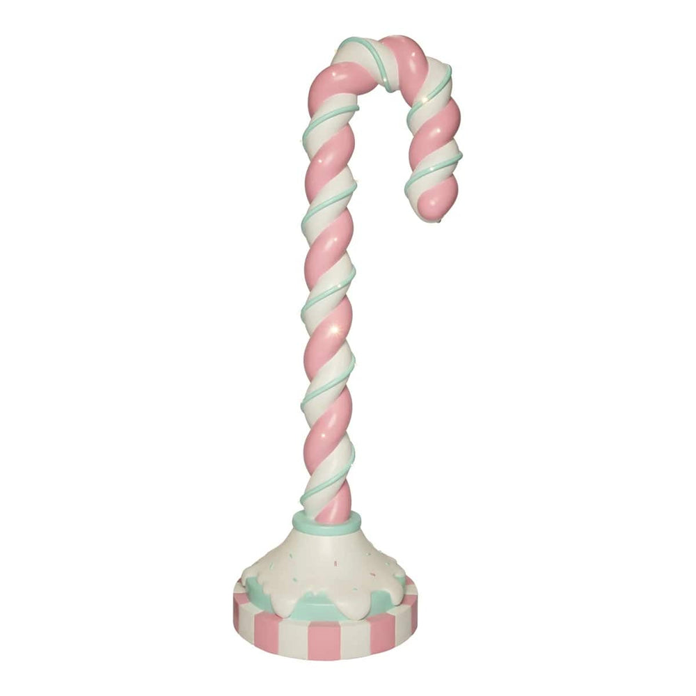 6 FT Pink & White Candy Cane