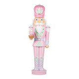 4 FT LED Pastel Nutcracker Battery Operated
