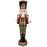 6 FT Red & Green LED Animated Nutcracker With Drum