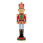 4 FT Lighted Bear Nutcracker Battery Operated