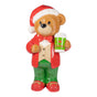 4 FT Lighted Standing Bear With Cup Battery Operated