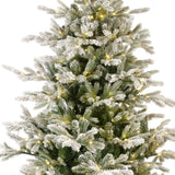 Grandis Fir Snowy Tree Pre-Lit Warm White Micro LED Lights