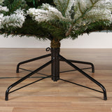 Grandis Fir Snowy Tree Pre-Lit Warm White Micro LED Lights