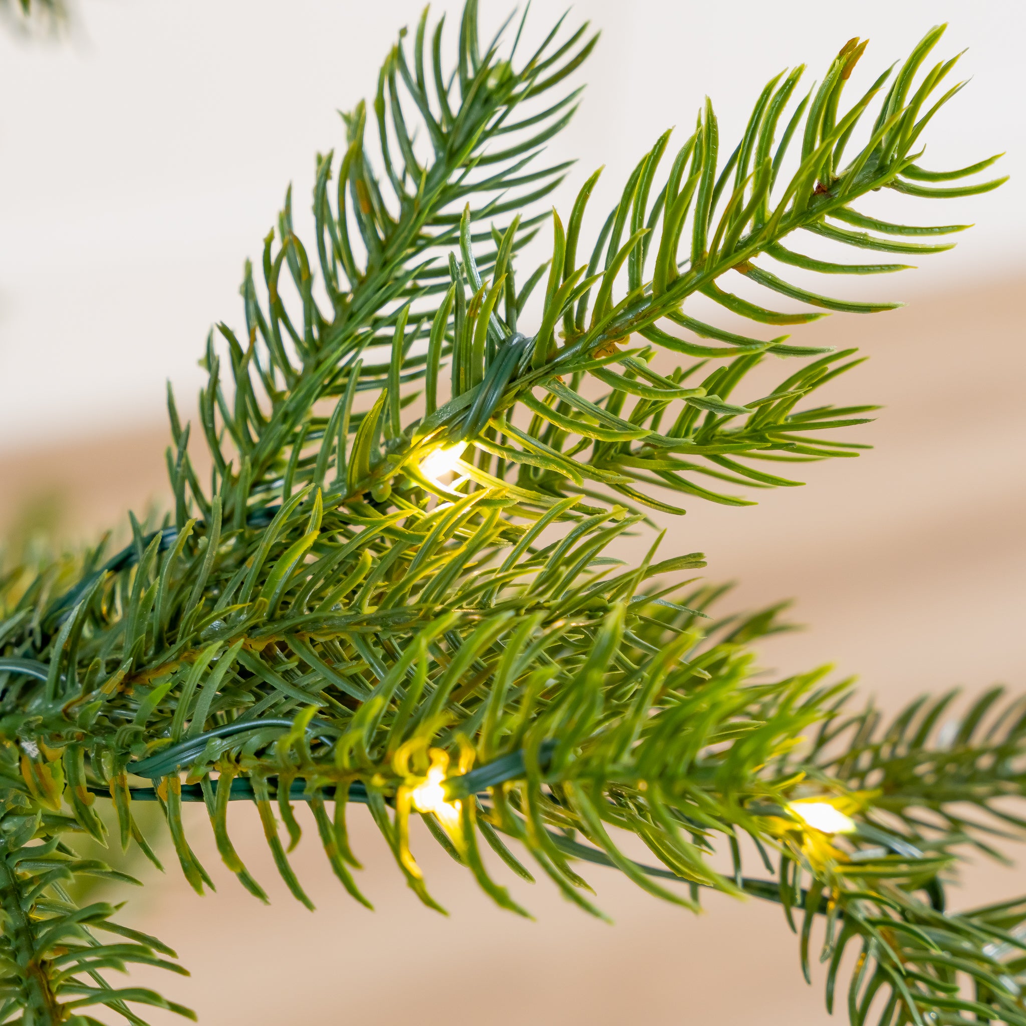 Grandis Fir Tree Pre-Lit Warm White Micro LED Lights