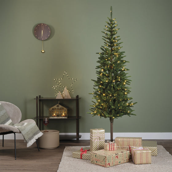 Alpbach Fir Warm White & Multi Micro LED Lights