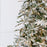 Snow Pine Slim Pre Lit Warm White LED Lights