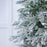 Snowy Ponderosa Tree Pre-Lit Warm White LED Lights With Flashing Motion