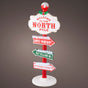 3 FT LED North Pole Sign