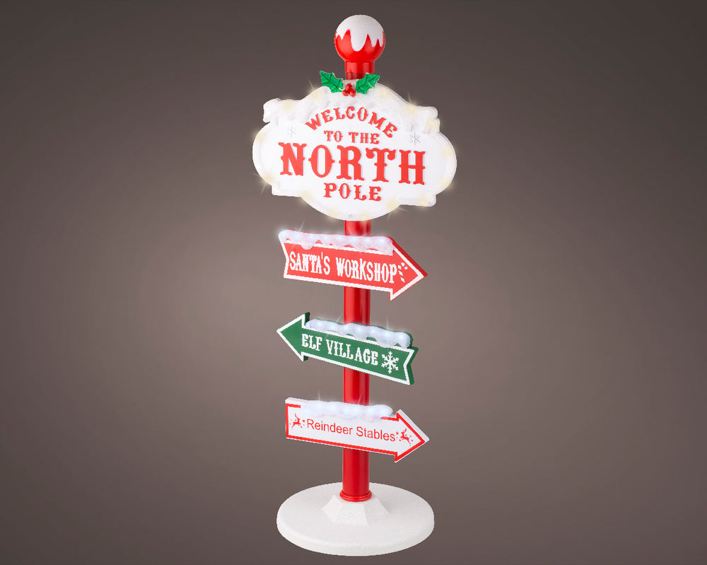 3 FT LED North Pole Sign