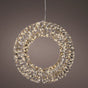 1.3 FT 400 Micro LED Warm White Gold Wreath