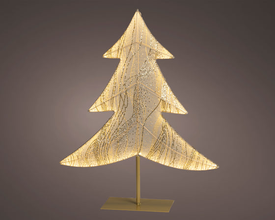 26" Warm White LED Tree On Stand