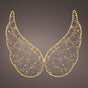 10" Warm White & Classic Warm Micro LED Angel Wings