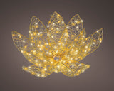 11" 150 LED Micro Warm White & Classic Warm Lotus Flower