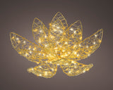 15" 200LED Micro Warm White & Classic Warm Lotus Flower