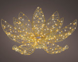23" 300LED Micro Warm White & Classic Warm Lotus Flower
