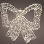 1.1 FT 500 Micro LED Warm White Silver Bow