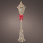 5 FT 720 Micro LED Warm White Gold Lamp Post