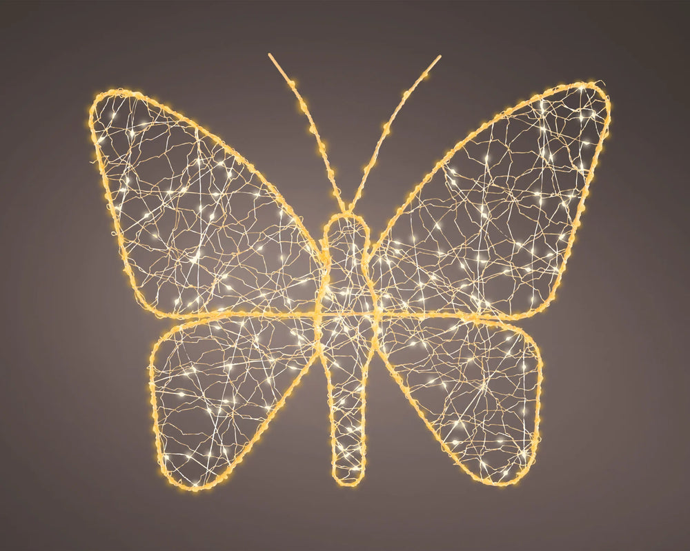 1.4 FT 436 Micro LED Warm White & Classic Warm Gold Butterfly