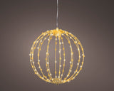 11" 192 LED Micro LED Warm White & Classic Warm Hanging Ball
