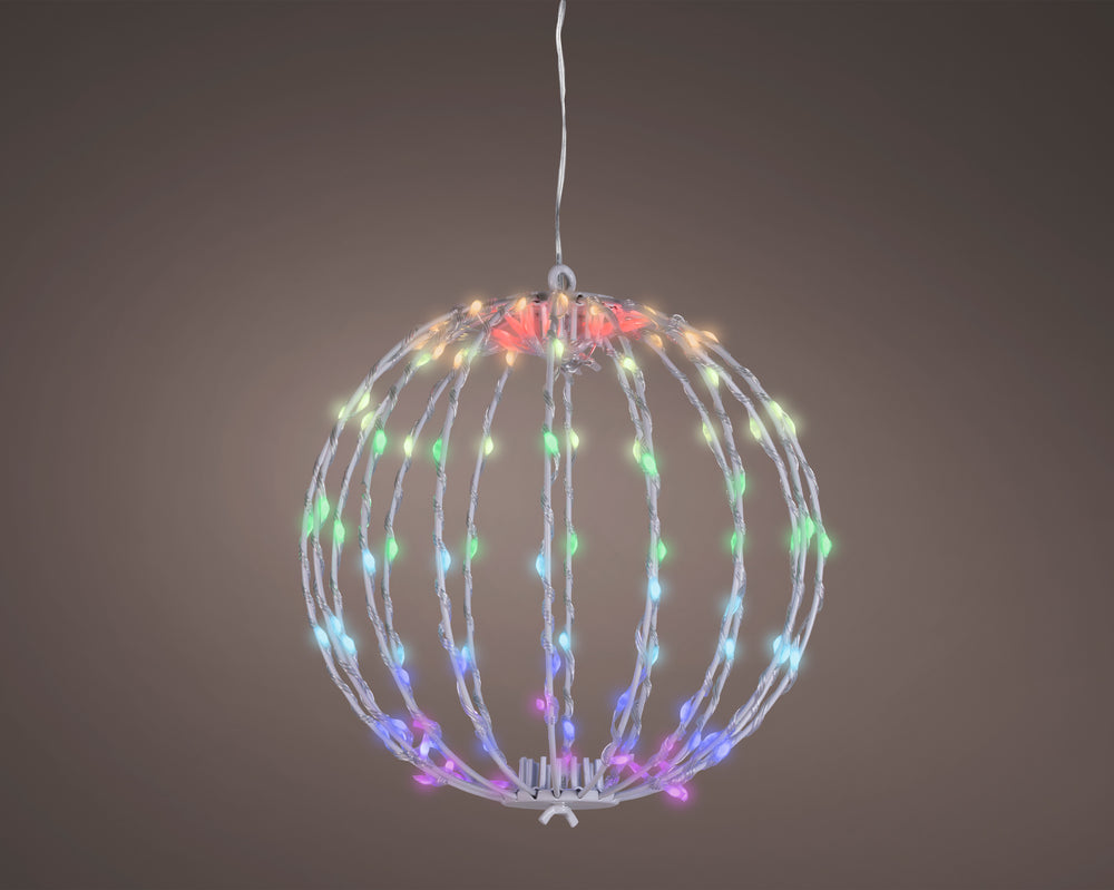 11" White Ball Micro Multi Color Changing LED