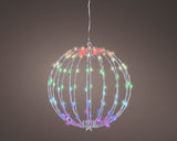 11" White Ball Micro Multi Color Changing LED